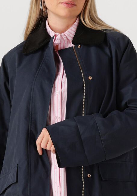 Donkerblauwe NEO NOIR Jack ANASTACIA CORD JACKET - large