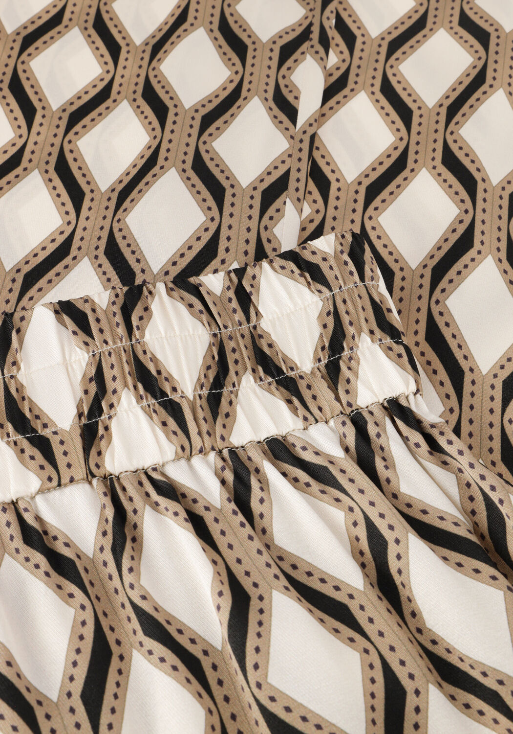 Beige DEA KUDIBAL Wijde broek MARGO - large