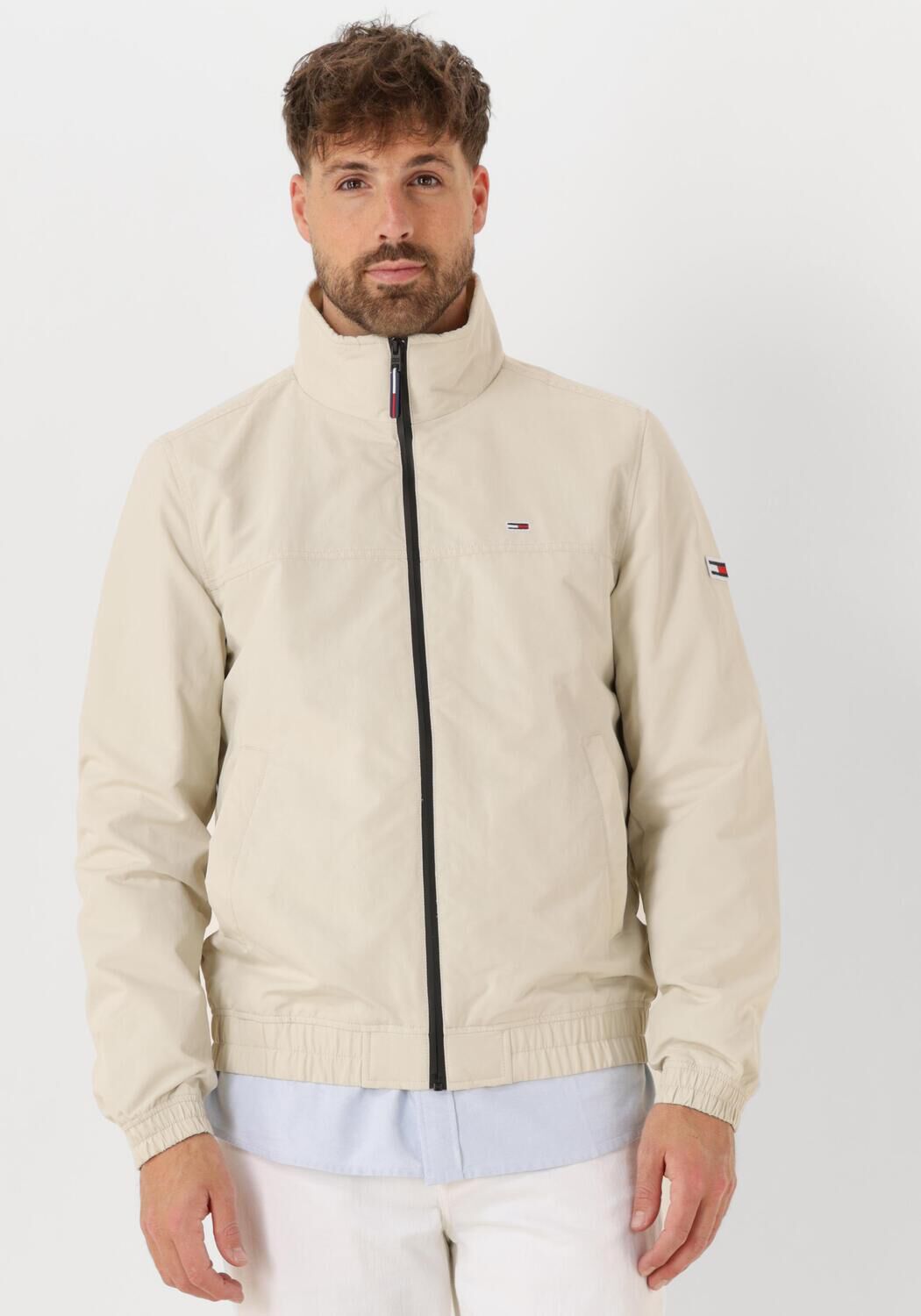 TOMMY JEANS Heren Jassen Tjm Essential Casual Bomber Beige