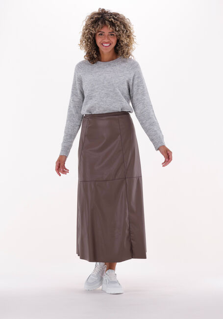 Bruine PENN & INK Maxirok SKIRT W22N1017 - large