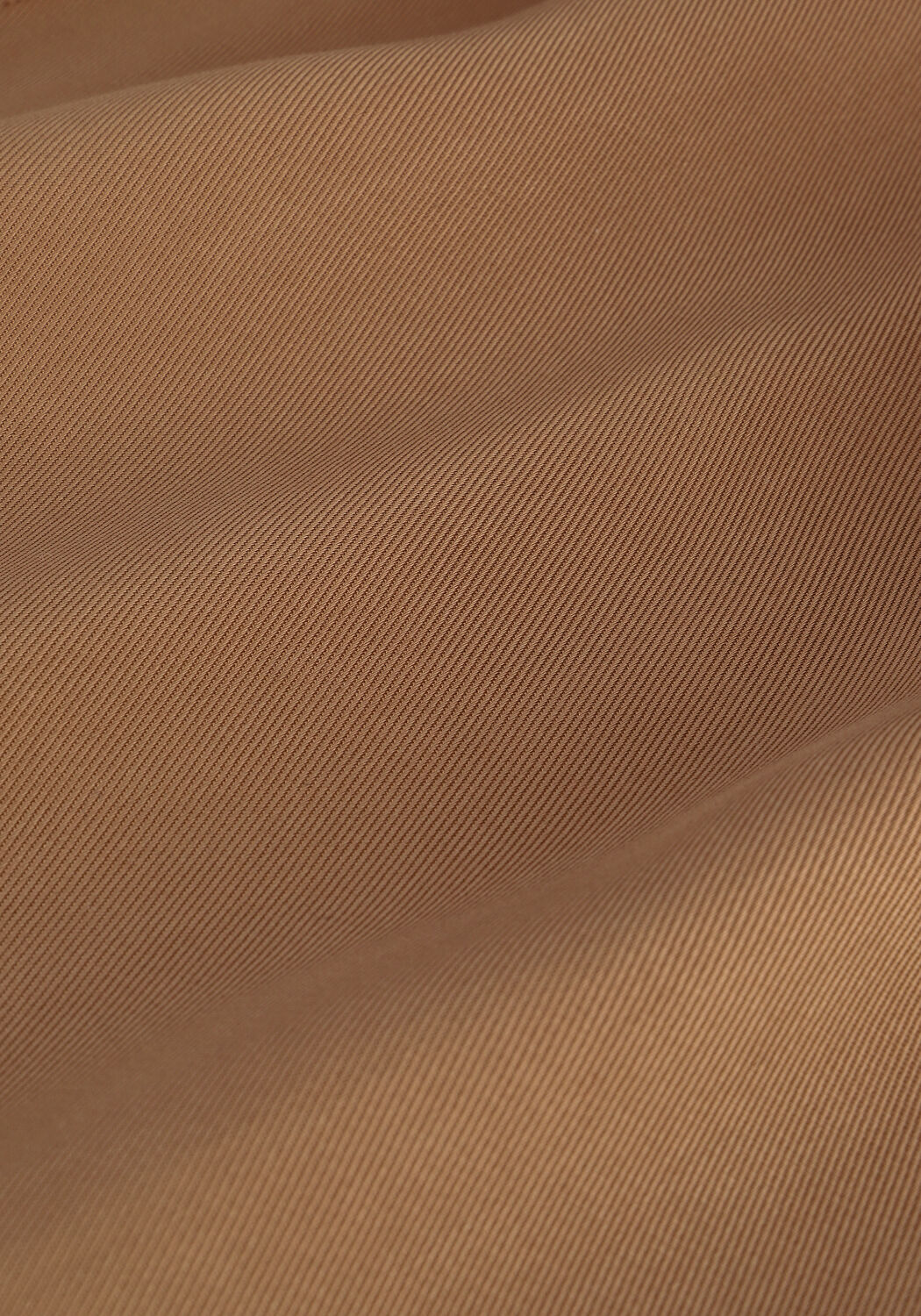 Bruine SIMPLE Midi jurk WOVEN DRESS ROONEY TWILL - large