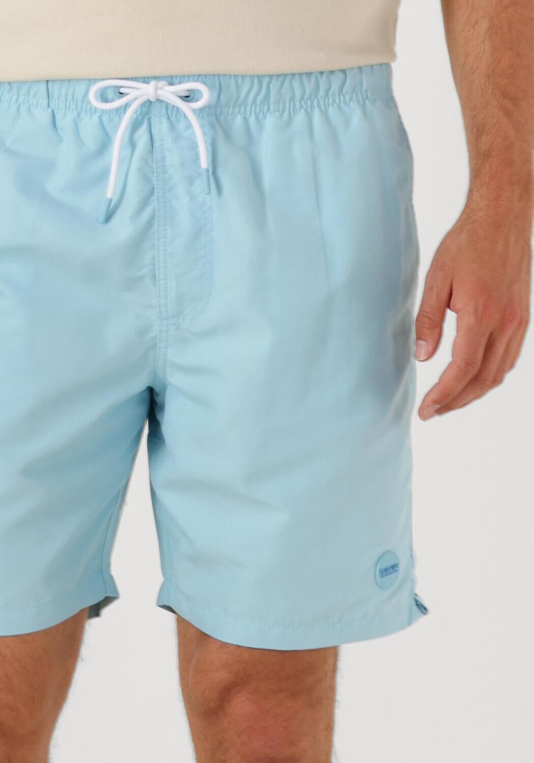 SHIWI Heren Zwembroeken Men Mike Swim Shorts 7 Inch Solid Lichtblauw
