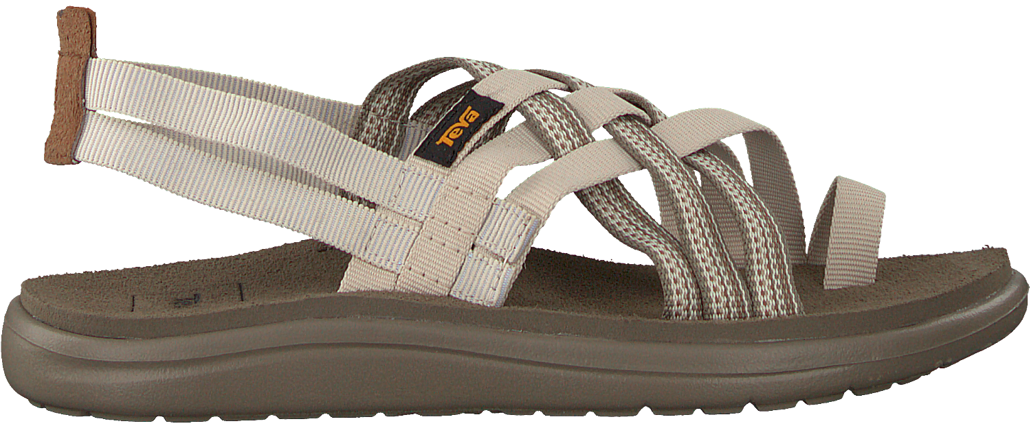 Beige Teva Sandalen W Voya Strappy Omoda