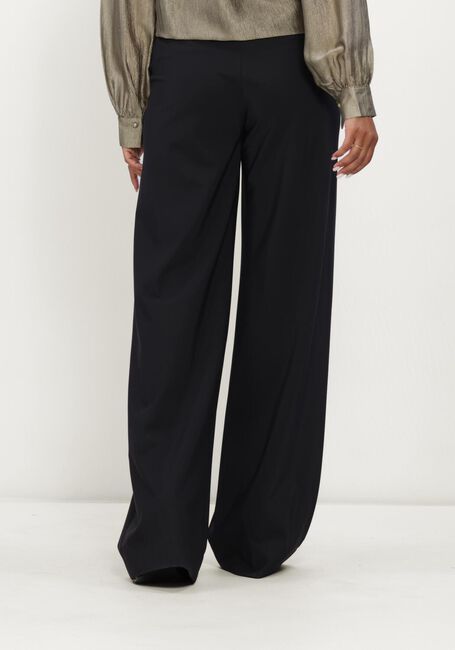 Zwarte STUDIO ANNELOES Wijde broek Lexie LONG bonded trousers - large
