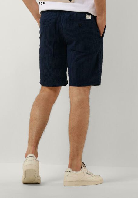 Blauwe BUTCHER OF BLUE Korte broek LONER MK 2 SEERSUCKER SHORT - large