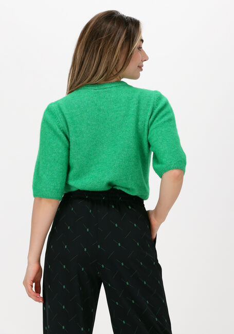 Groene GESTUZ Trui ALPHA TEE - large