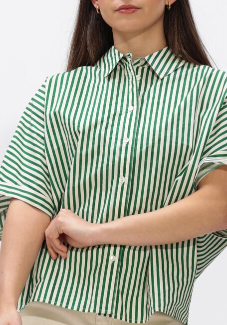 Groene BY-BAR Blouses SUNNY STRIPE BLOUSE - large