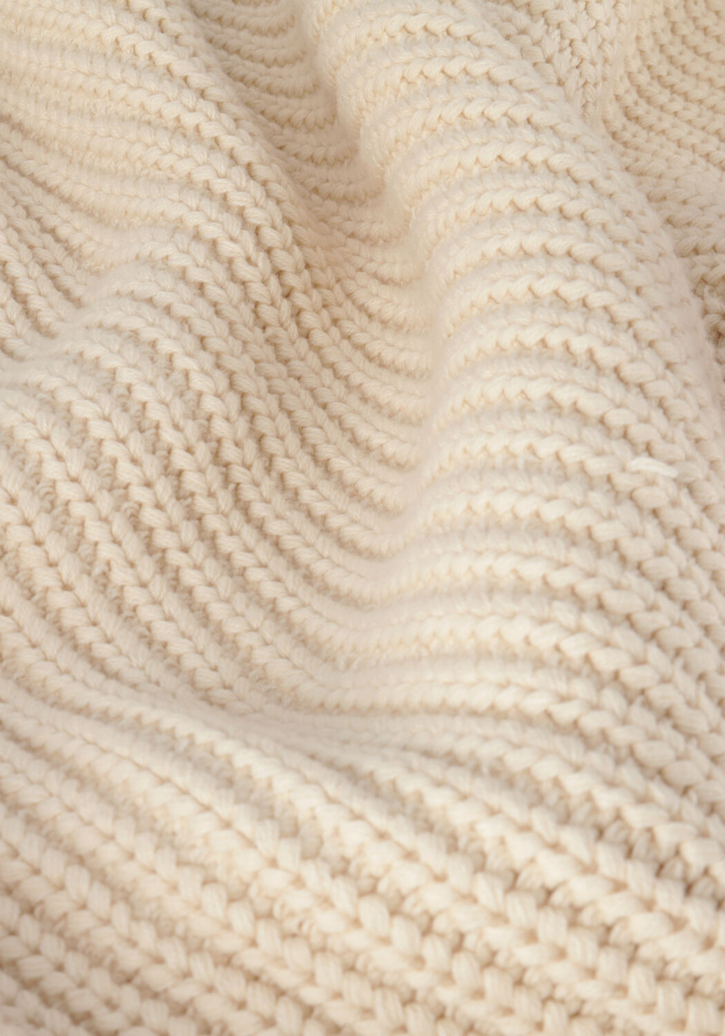 Gebroken wit SELECTED WOMEN Trui SLFSEDORA LS KNIT ONE SHOULDER - large