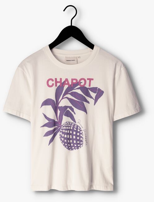 Gebroken wit FABIENNE CHAPOT T-shirt BERNARD PINE T-SHIRT 300 - large
