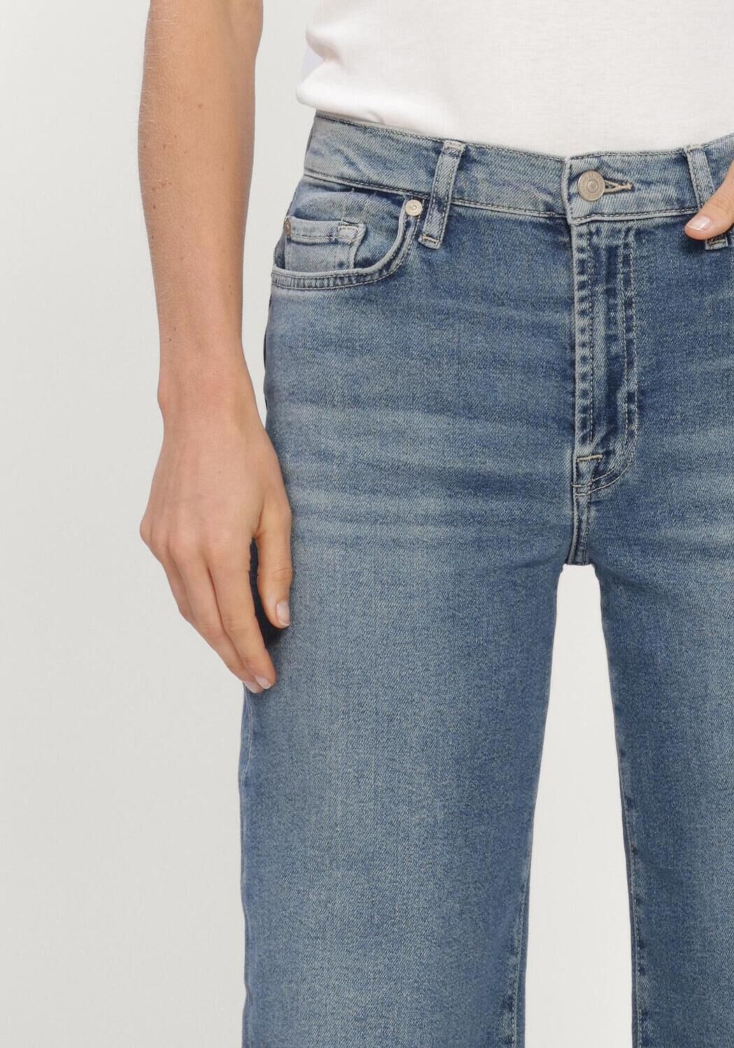 Blauwe 7 FOR ALL MANKIND Wide jeans LOTTA TIDE BREAK - large