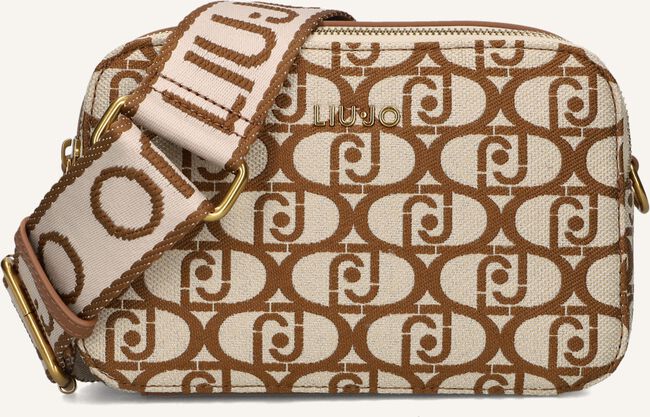 Camel LIU JO Schoudertas M CAMERA CASE Camel LIU JO Schoudertas M CAMERA CASE - large