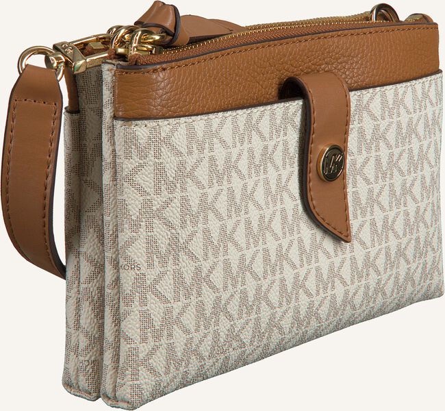 Beige MICHAEL KORS Schoudertas MD TAB DBLZP PHN XBODY Beige MICHAEL KORS Schoudertas MD TAB DBLZP PHN XBODY - large