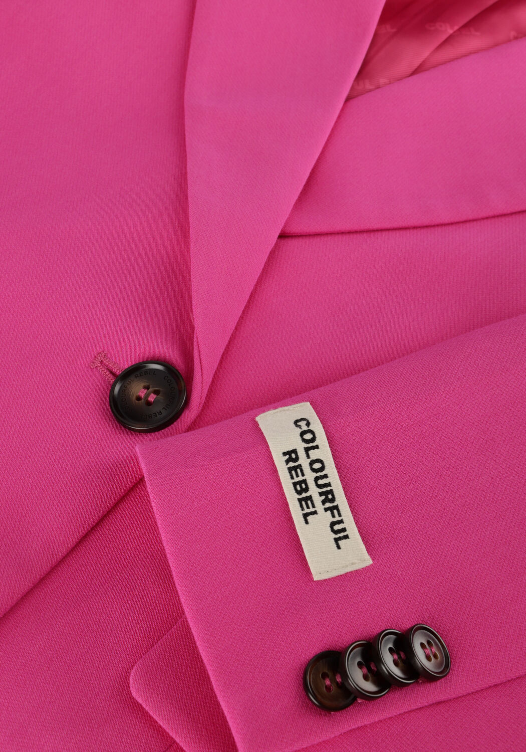 Roze COLOURFUL REBEL Blazer RIKKI UNI BOYFRIEND BLAZER - large