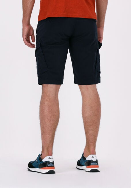 Donkerblauwe PME LEGEND Korte broek NORDROP CARGO SHORTS STRETCH TWILL - large