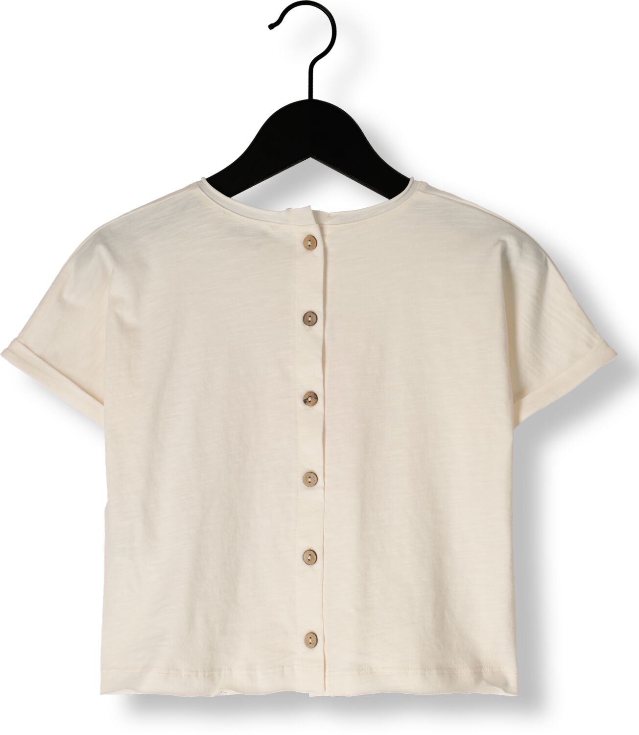 AMMEHOELA Meisjes Tops & T-shirts Hippie Gebroken Wit