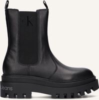 Zwarte CALVIN KLEIN Chelsea boots FLATFORM HIGH Zwarte CALVIN KLEIN Chelsea boots FLATFORM HIGH - medium