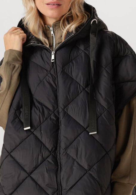 Zwarte SIMPLE Bodywarmer WV-NYL-PADD-25-3 - large