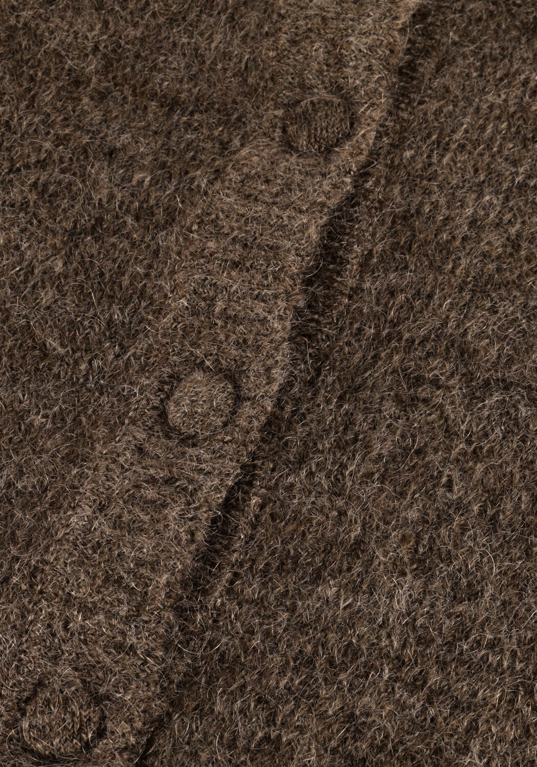 Bruine MSCH COPENHAGEN Vest MAIMEE MOHAIR CARDIGAN - large