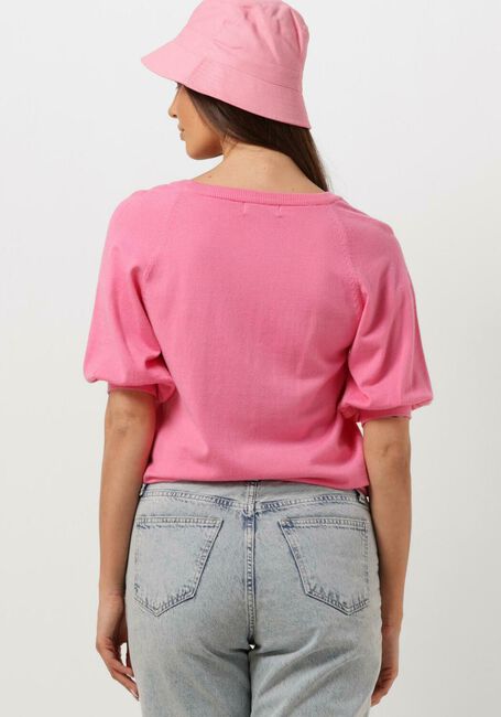 Roze MSCH COPENHAGEN Top MSCHESLINA RACHELLE 2/4 RAGLAN PULLOVER - large