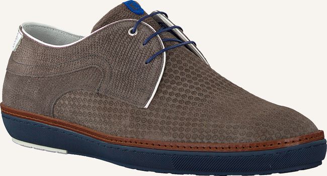 Taupe FLORIS VAN BOMMEL Veterschoenen 14020 Taupe FLORIS VAN BOMMEL Veterschoenen 14020 - large