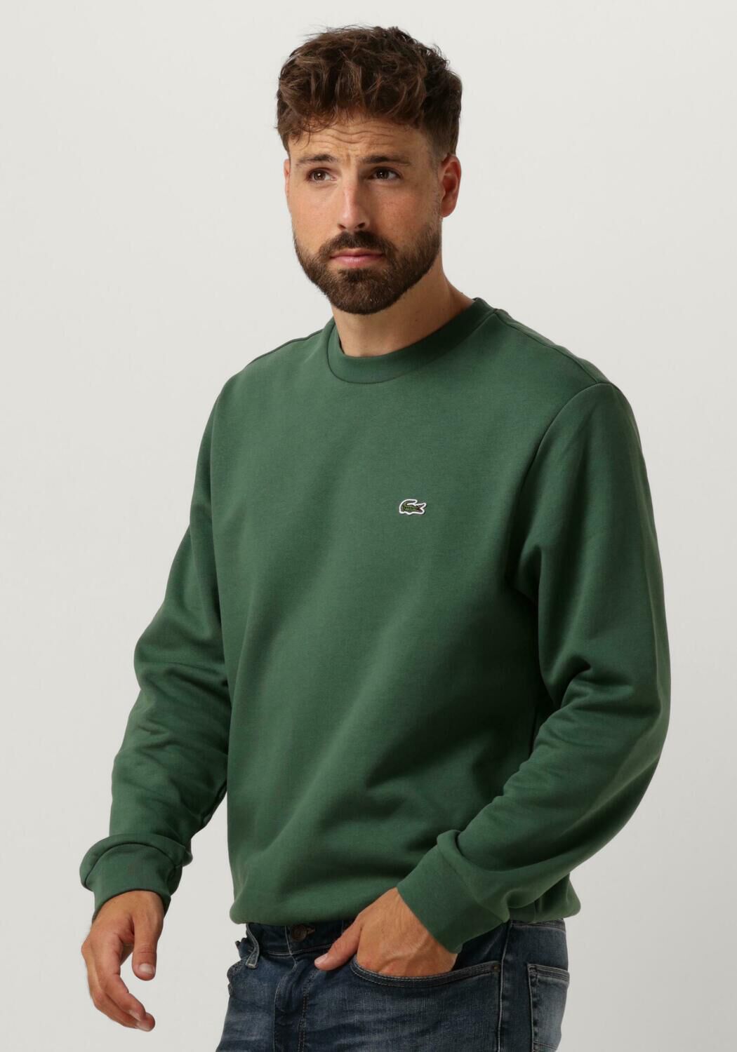 Olijf LACOSTE Trui 1HS1 MEN SWEATSHIRT Omoda