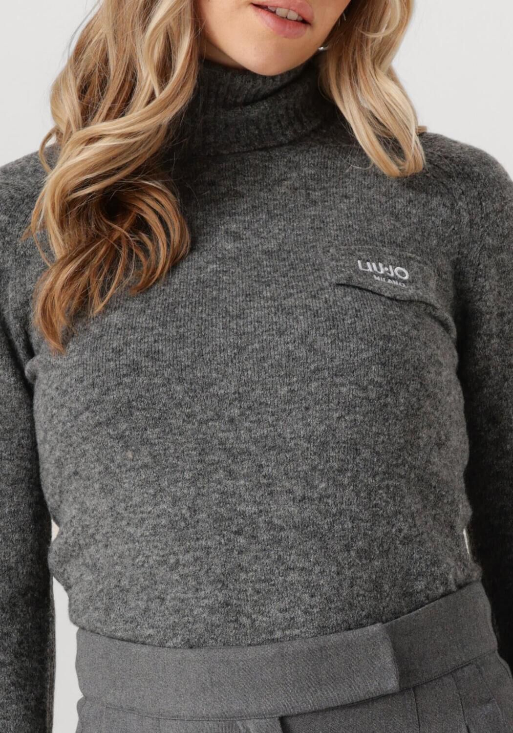 LIU JO Dames Truien & Vesten 3.0 Maglia Chiusa M l Grijs