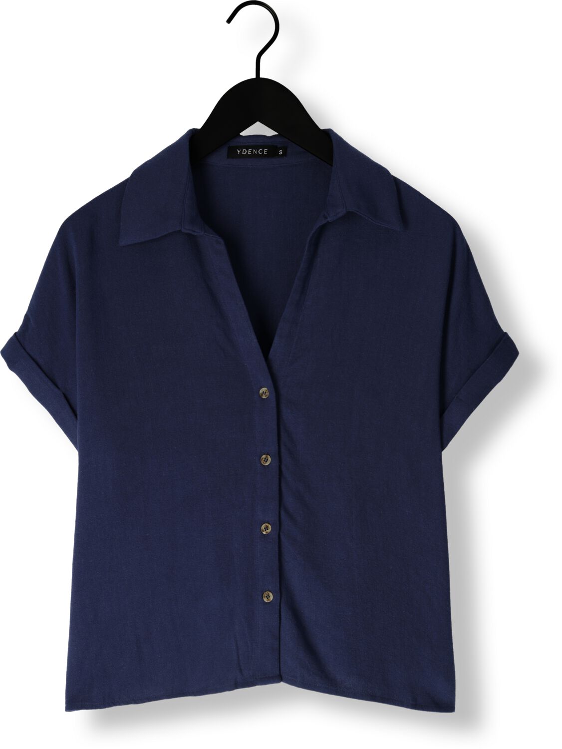 YDENCE Dames Blouses Blouse Charlee Donkerblauw