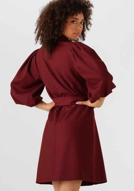 Bordeaux NOTRE-V Mini jurk NV-GINA - large