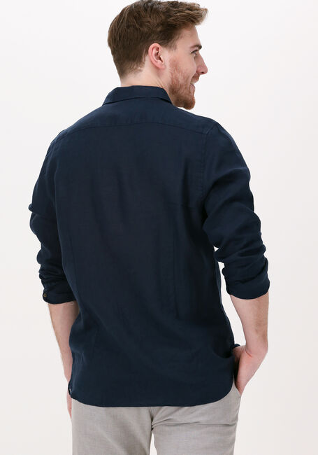 Blauwe DSTREZZED Casual overhemd JAGGER SHIRT LINEN - large