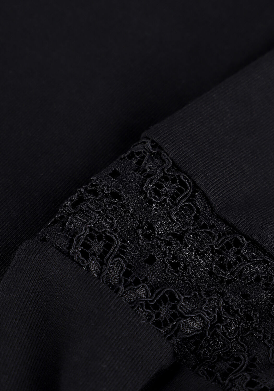 Zwarte JANSEN AMSTERDAM Top NORA - large