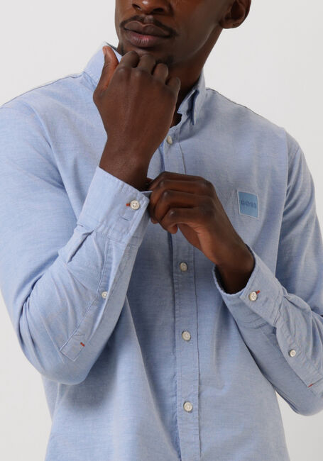 Lichtblauwe BOSS Casual overhemd MABSOOT_2 - large
