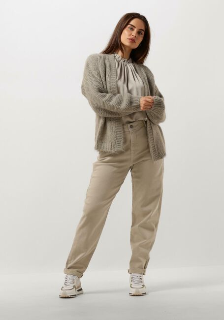 Groene SUMMUM Vest OVERSIZED CARDIGAN MOHAIR BLEND KNIT - large
