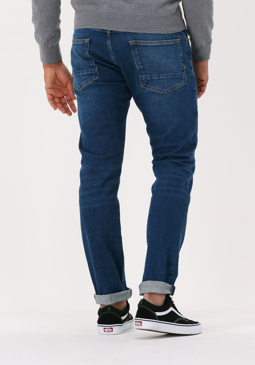 blauwe scotch soda slim fit jeans essentials ralston in organic cotton classic blue