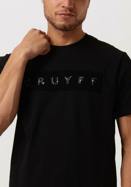 Zwarte CRUYFF T-shirt CAMO TEE - large