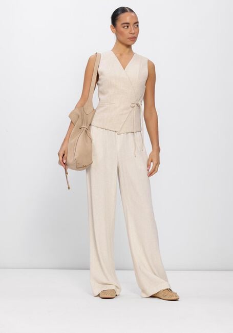 Ecru GRACE & MILA Wijde broek SS2613034 - large