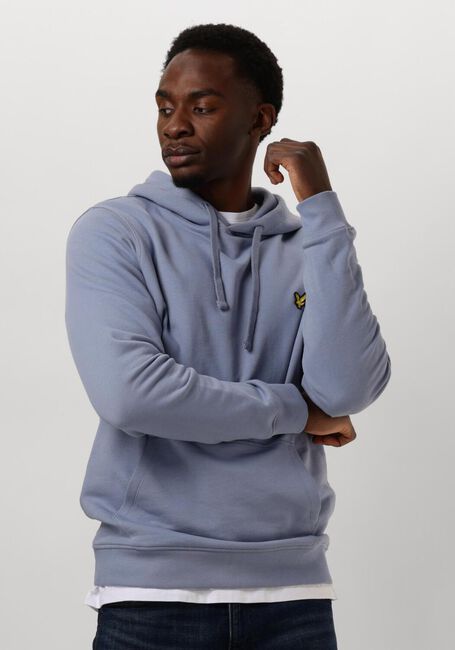 Blauwe LYLE & SCOTT Truien/vesten PULLOVER HOODIE - large