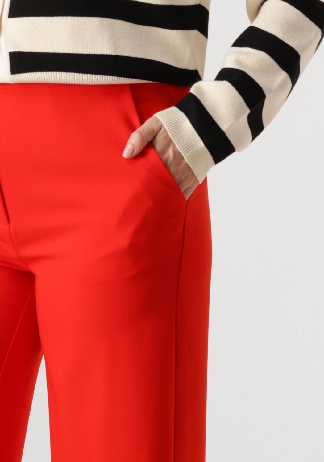 ANOTHER LABEL Dames Broeken Moore Pants Rood
