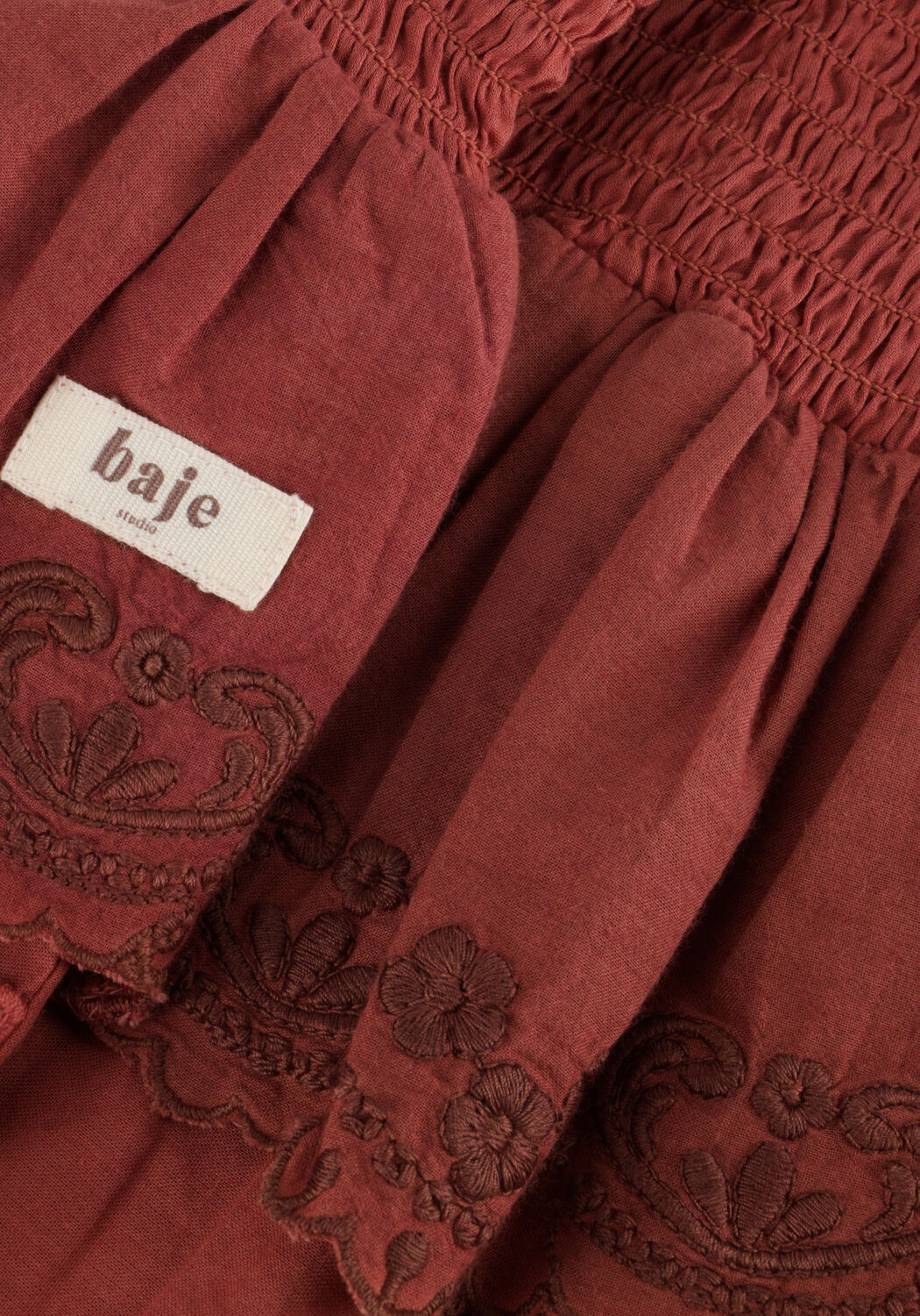 Bordeaux BAJE STUDIO Minirok PAIGE - large