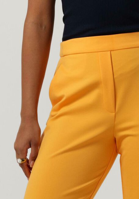 Oranje BEAUMONT Pantalon PANTS WIDE FLARE DOUBLE JERSEY - large