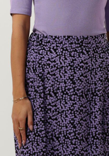 Paarse MODSTRÖM Midirok CHESLI MD PRINT SKIRT - large