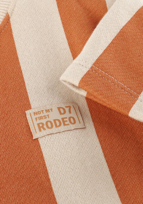 Oranje DAILY7 T-shirt T-SHIRT BIG STRIPE - large