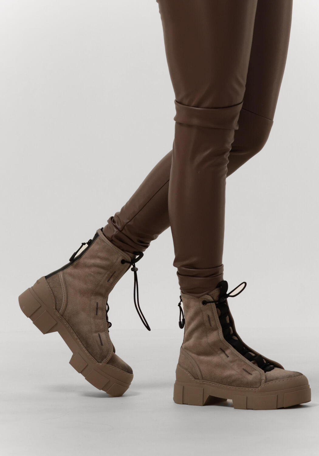 Taupe VIC MATIE Enkelboots 1B4710D | Omoda