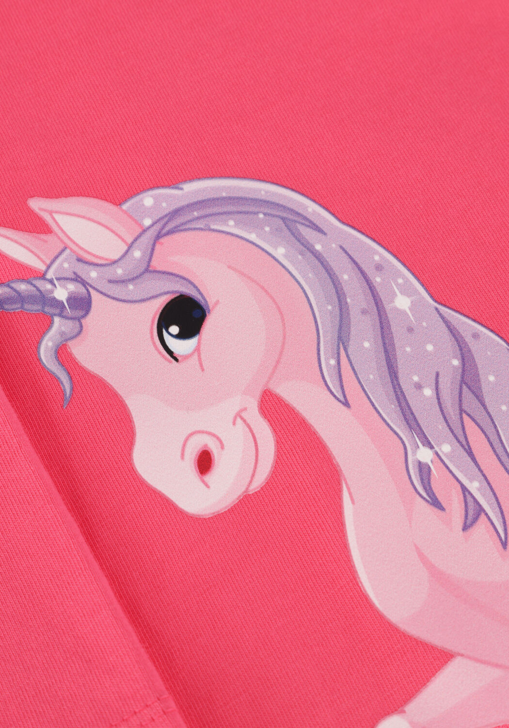 Roze DAILY BRAT T-shirt SHIMMERY UNICORN T-SHIRT - large