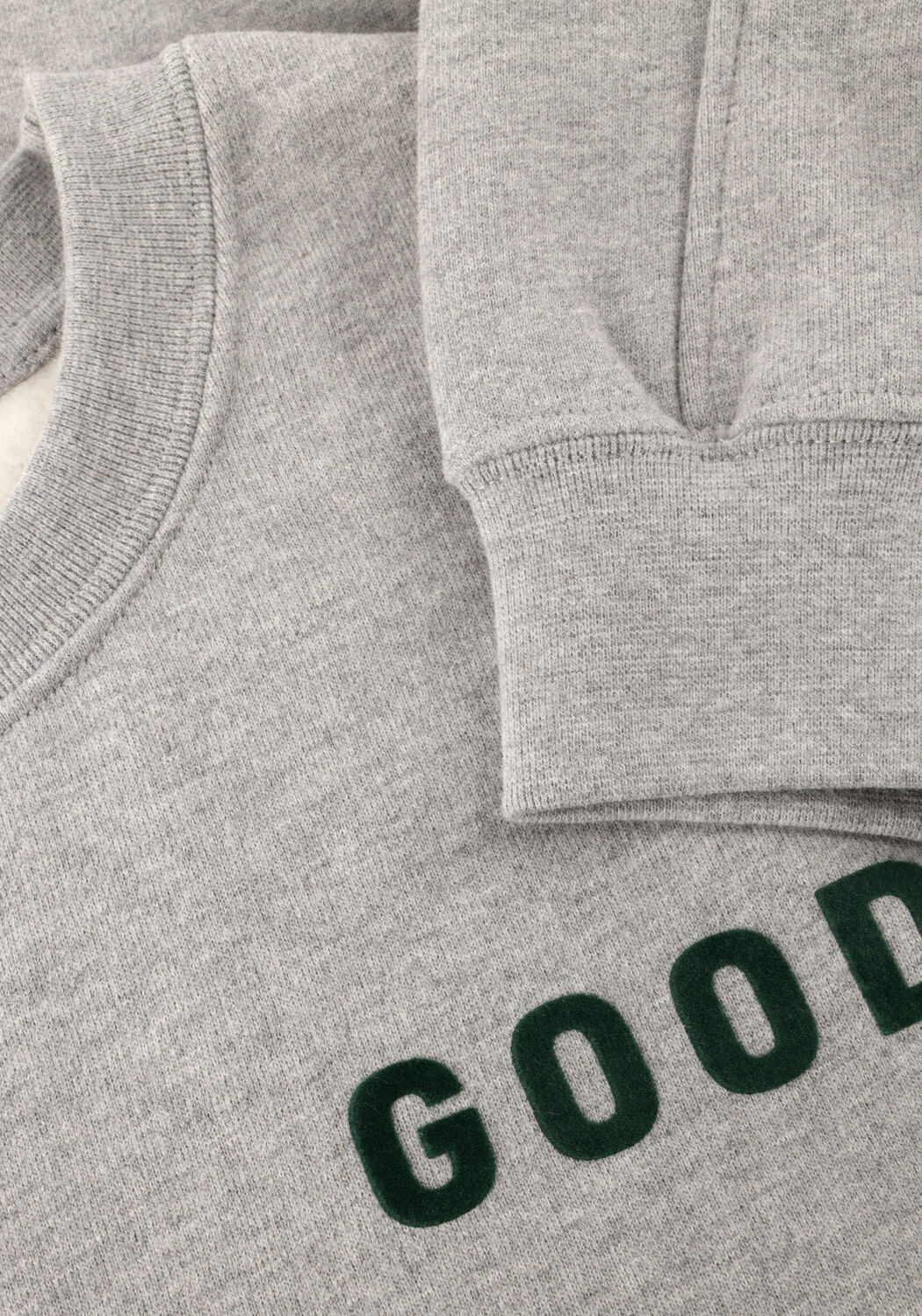 Grijze THE GOODPEOPLE Sweater LTEDDY - large