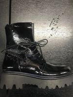 Zwarte NOTRE-V Veterboots A48308 SAMPLE - medium