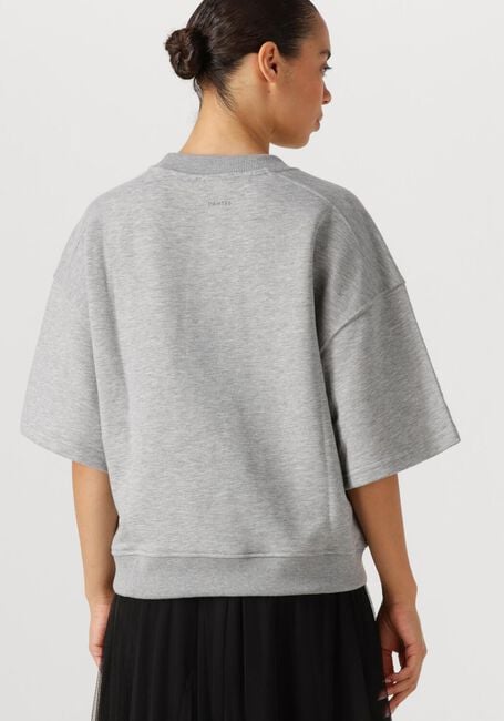 Lichtgrijze DANTE6 Sweater ROGUE KIMONO SLEEVE SWEATER - large