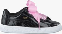 Zwarte PUMA Lage sneakers BASKET HEART PATENT KIDS - medium