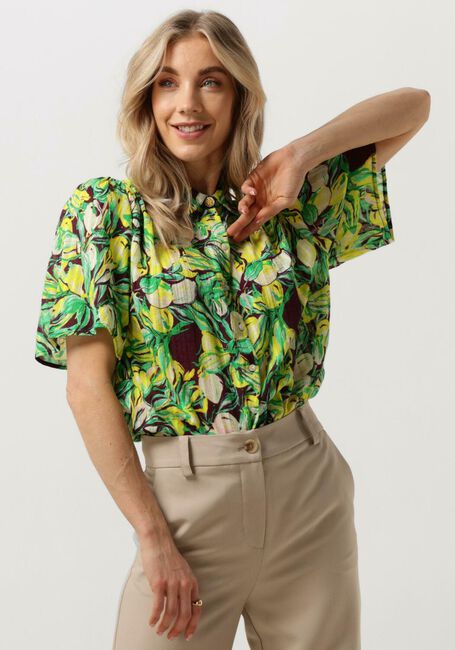 Gele POM AMSTERDAM Blouses LEMON TREE BLOUSE - large