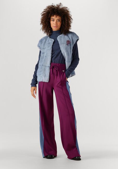 POM AMSTERDAM PANTS - COLOURBLOCK PLUM - large