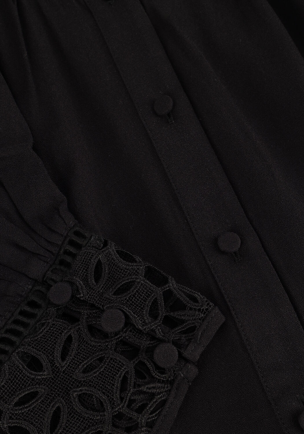 Zwarte SUNCOO Mini jurk CEYLAN - large